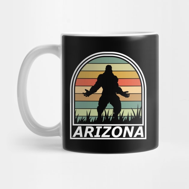 Bigfoot Arizona State Gift by The WYLD Tribe